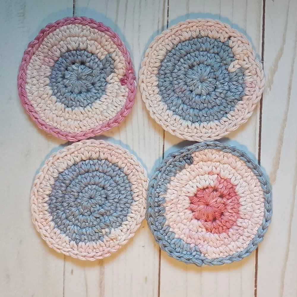 Handmade Cotton Facial Rounds - Picture 2 of 4